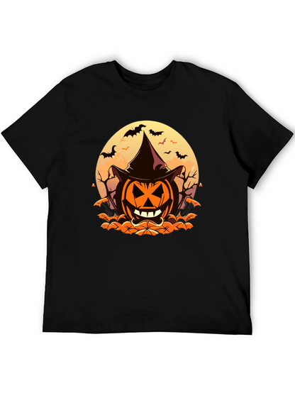 Halloween Pumpkin Witch T-Shirt - Spooky Season