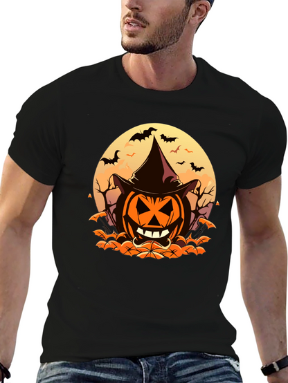 Halloween Pumpkin Witch T-Shirt - Spooky Season