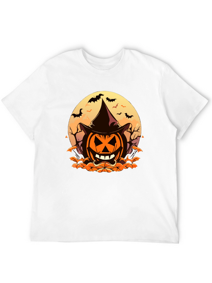 Halloween Pumpkin Witch T-Shirt - Spooky Season