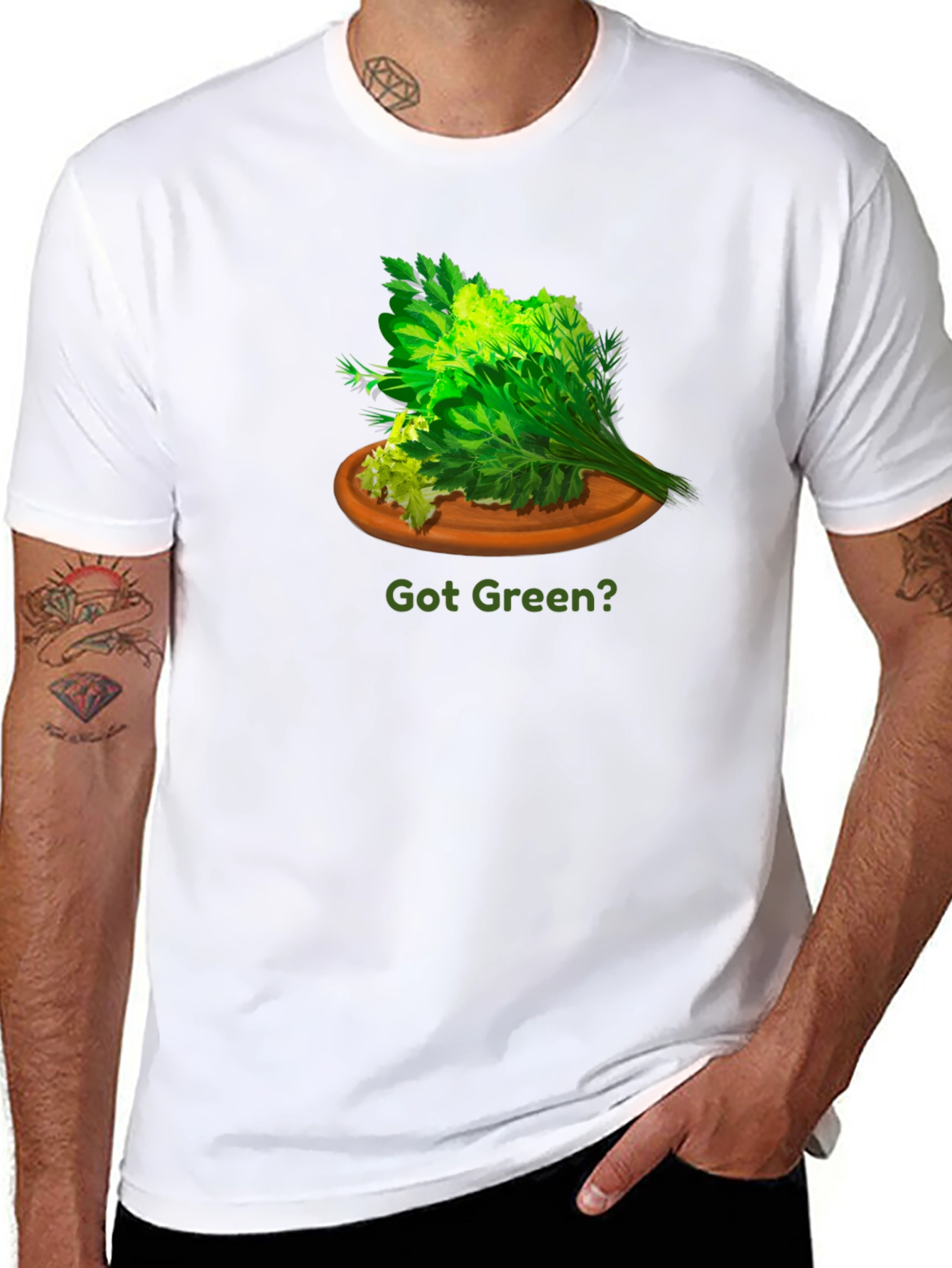 Got Green? Graphic T-Shirt - Herb Garden Tee