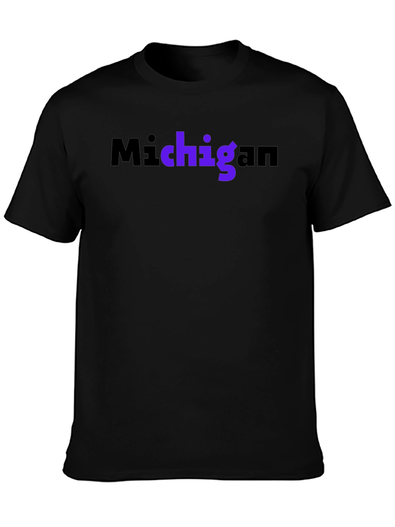 Michigan Graphic T-Shirt - Black