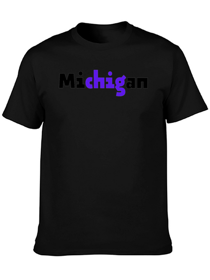 Michigan Graphic T-Shirt - Black