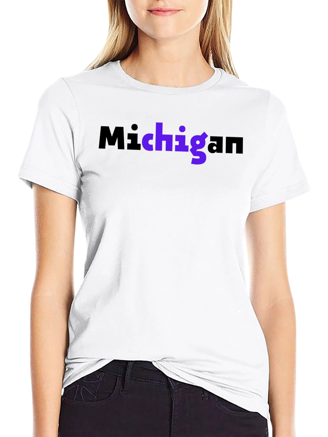 Michigan Graphic T-Shirt - Black
