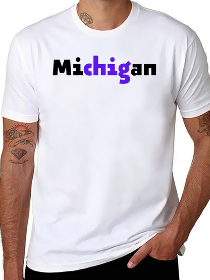 Michigan Graphic T-Shirt - Black