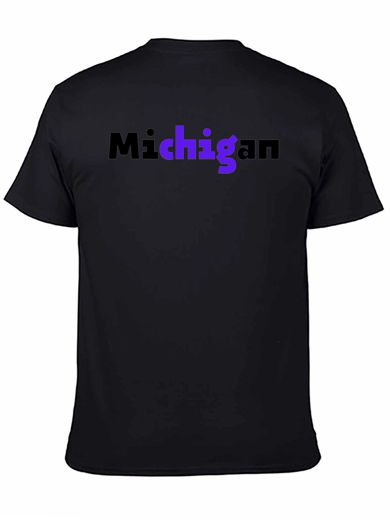 Michigan Graphic T-Shirt - Black