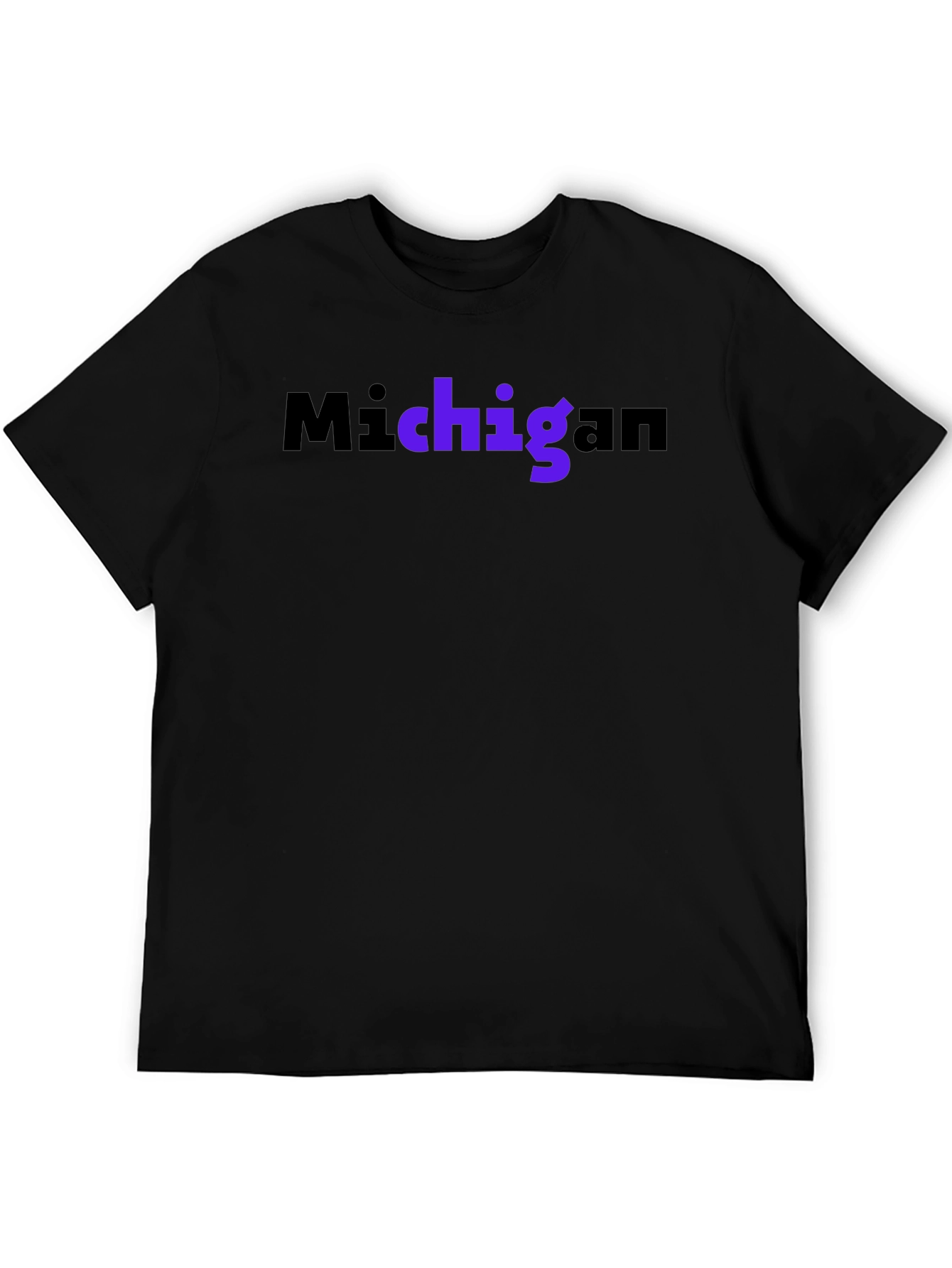 Michigan Graphic T-Shirt - Black