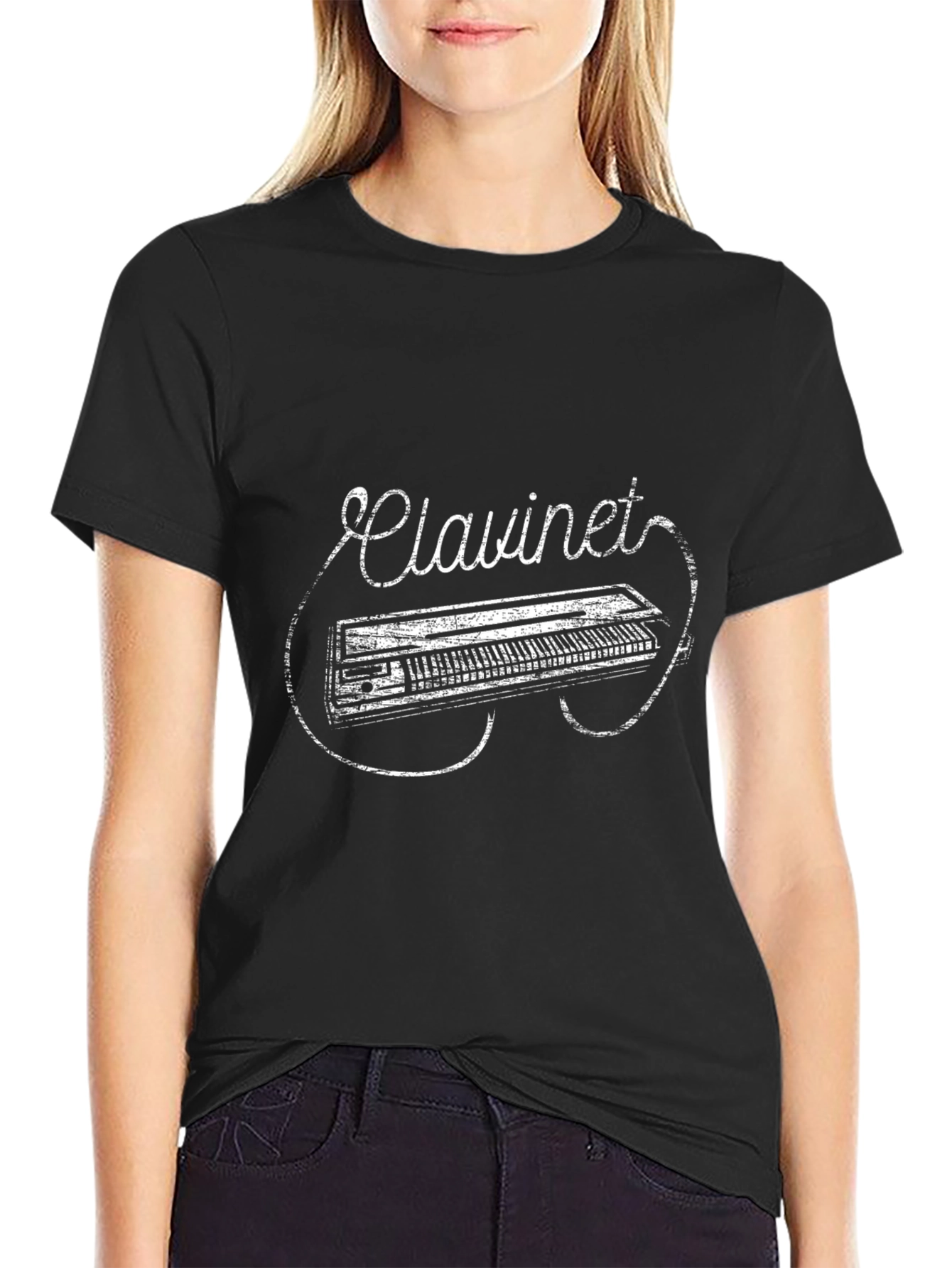 Clavinet Graphic Tee - Black Unisex T-Shirt
