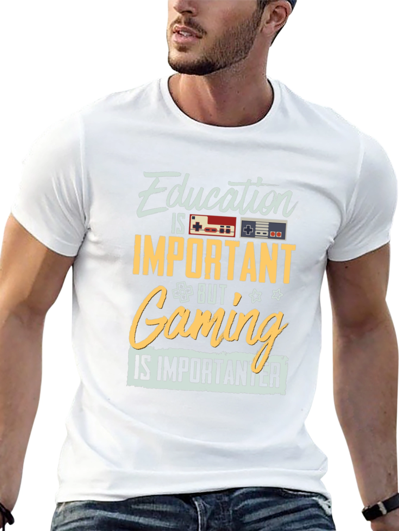 Education Important? Gaming is Importanter T-Shirt