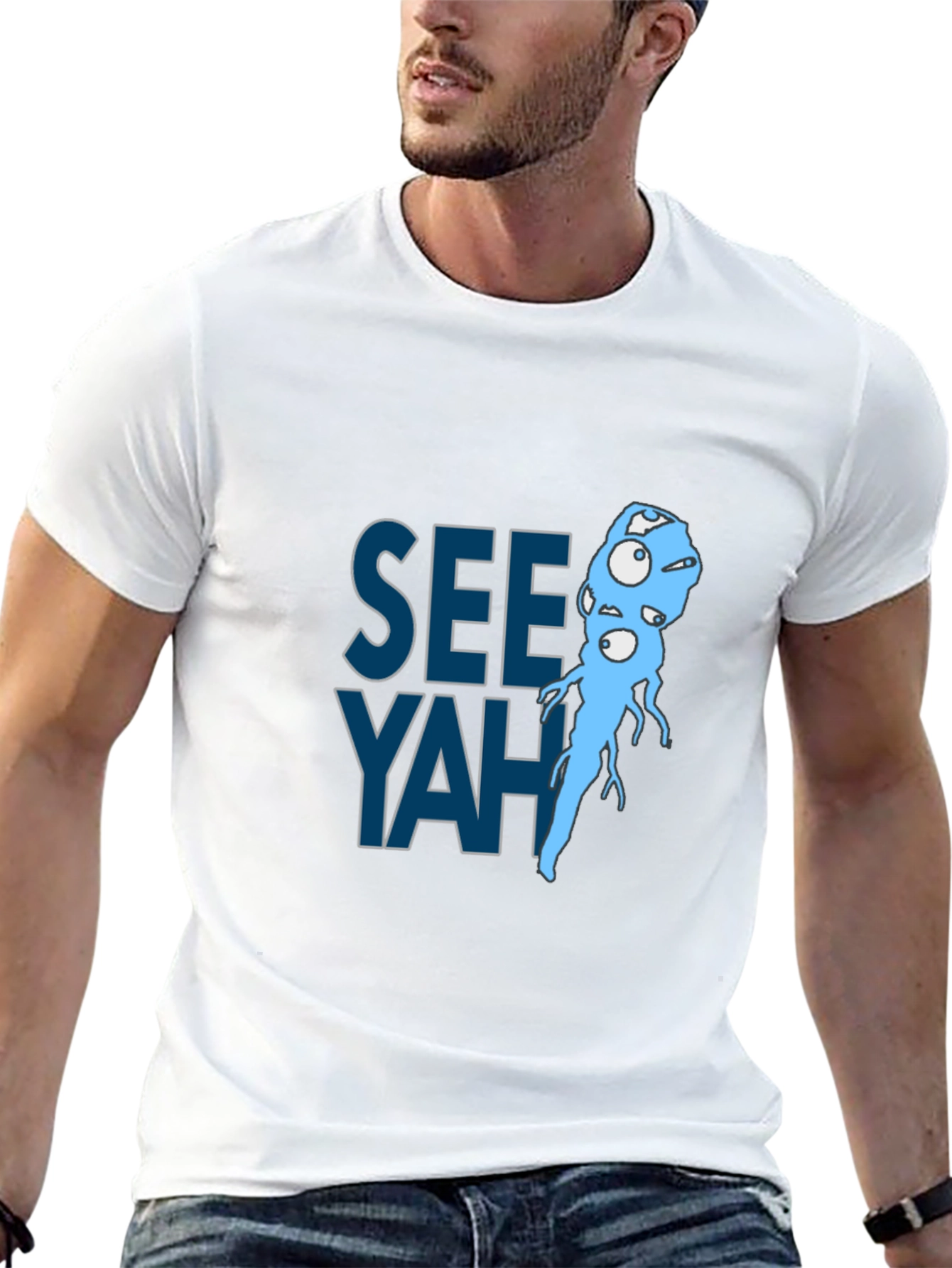 See Yah! T-Shirt - Unique Graphic Print Tee