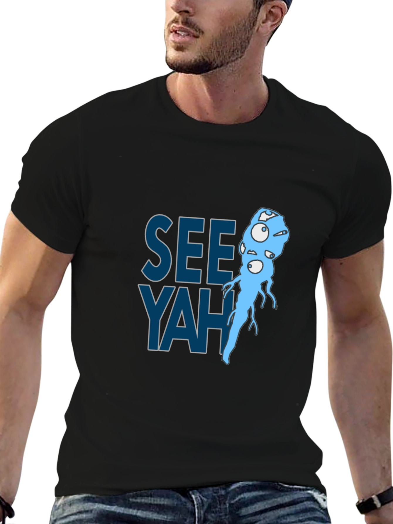 See Yah! T-Shirt - Unique Graphic Print Tee
