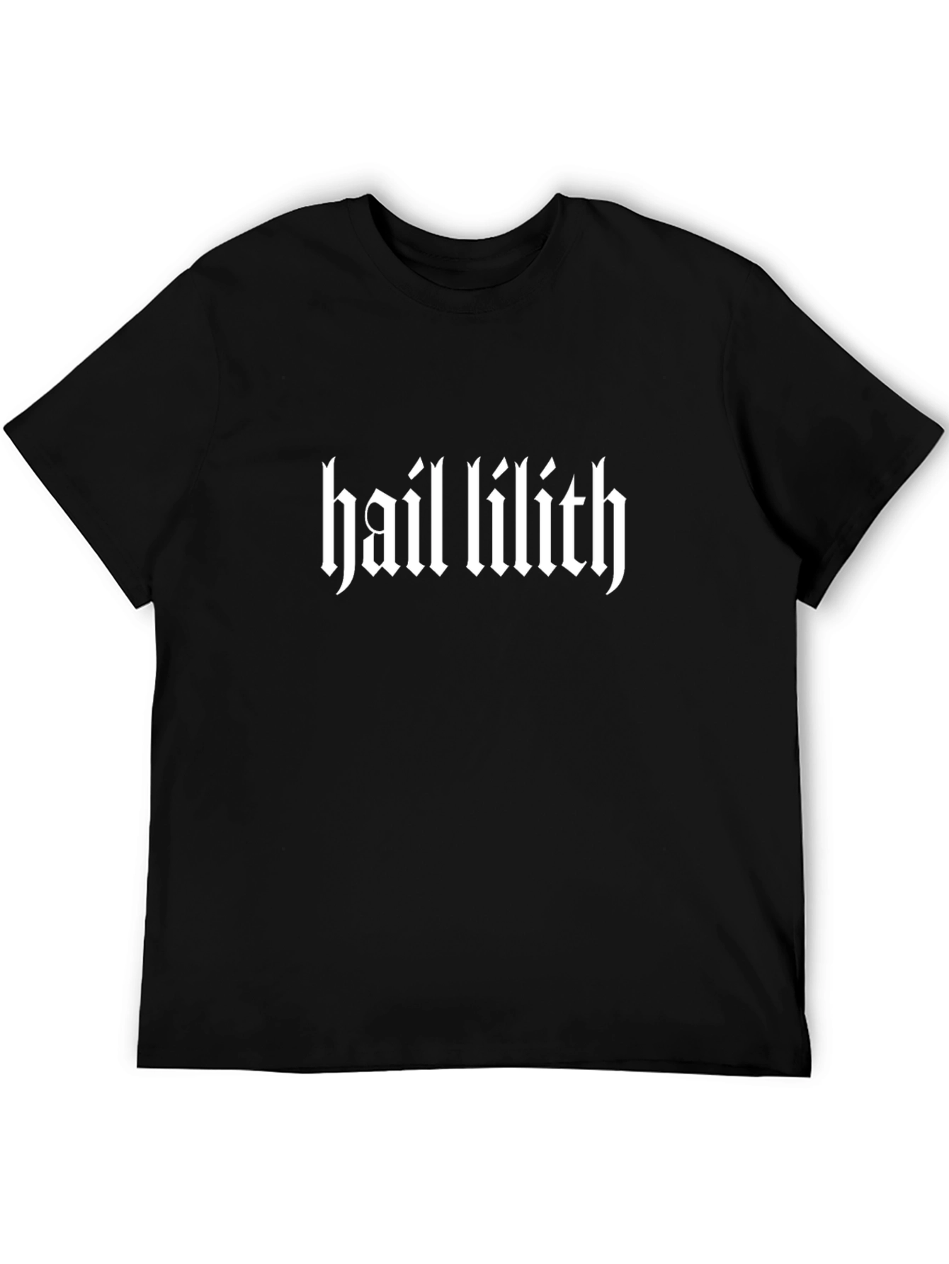 Hail Lilith Black Graphic T-Shirt