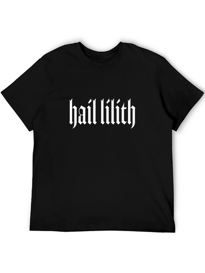 Hail Lilith Black Graphic T-Shirt