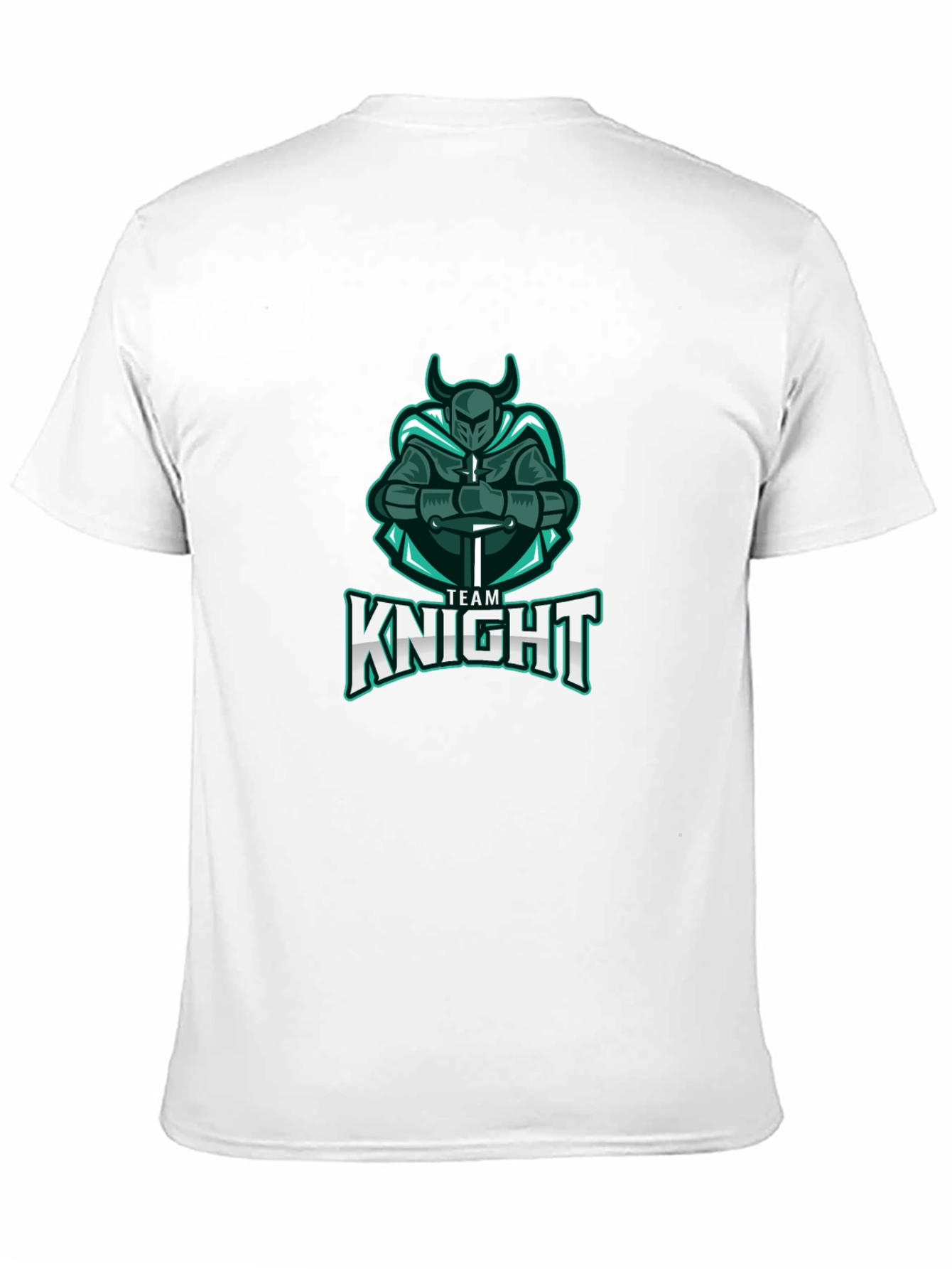 Team Knight T-Shirt - Black Cotton Tee