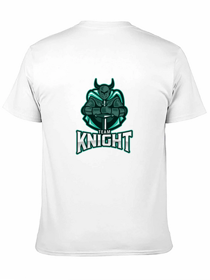 Team Knight T-Shirt - Black Cotton Tee