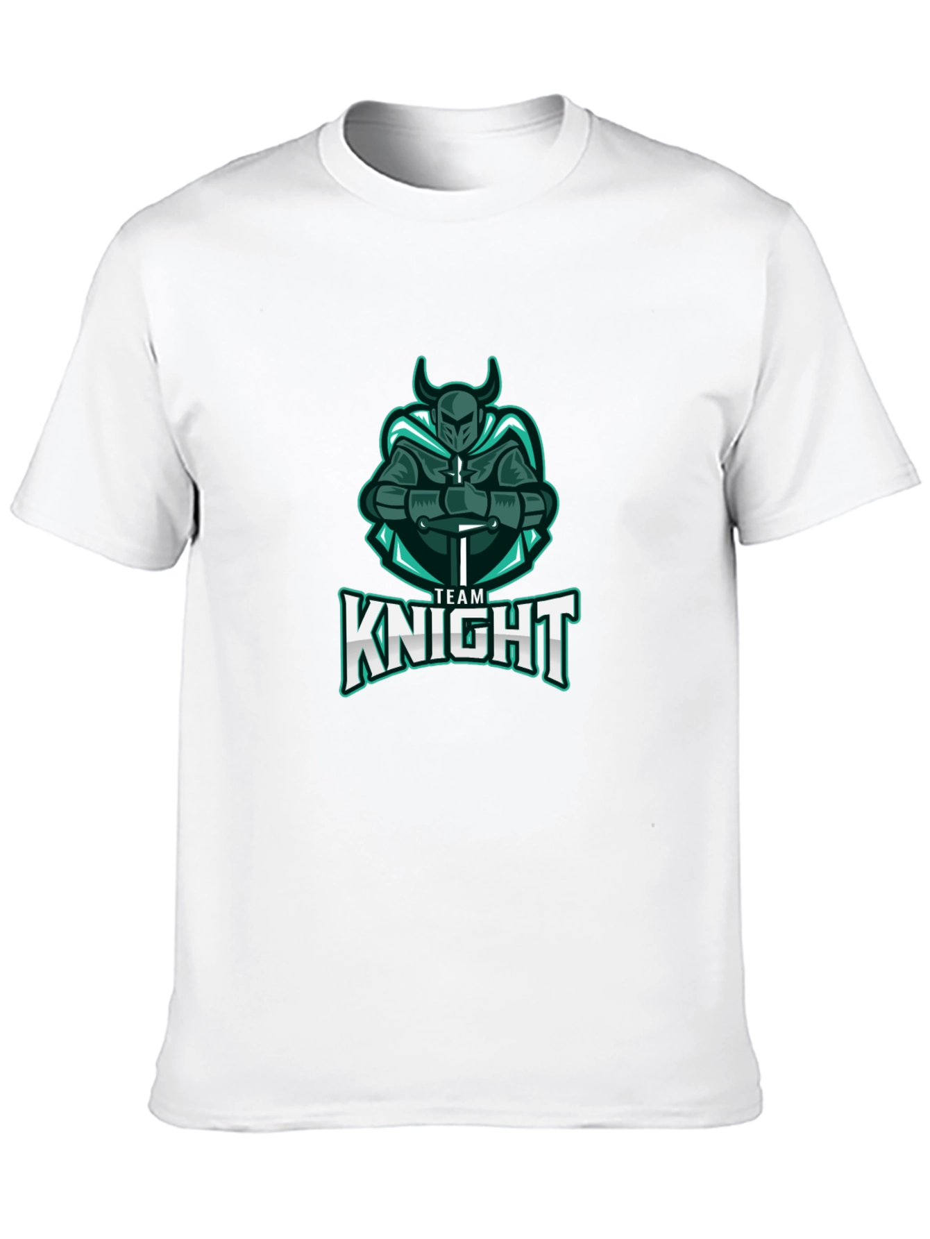 Team Knight T-Shirt - Black Cotton Tee