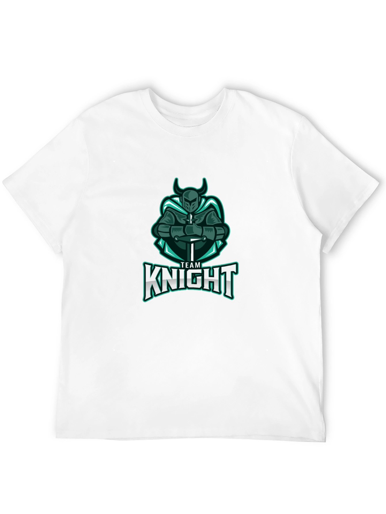 Team Knight T-Shirt - Black Cotton Tee