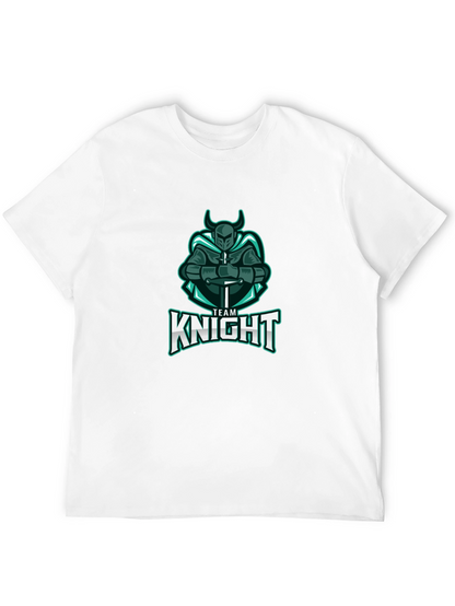 Team Knight T-Shirt - Black Cotton Tee