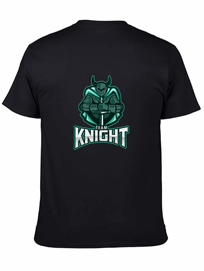 Team Knight T-Shirt - Black Cotton Tee