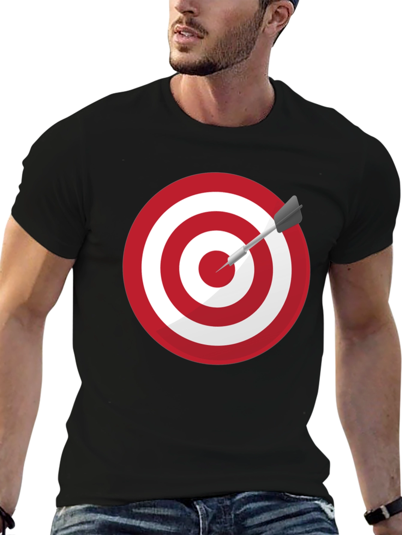 Target Practice Graphic T-Shirt - Bullseye Tee