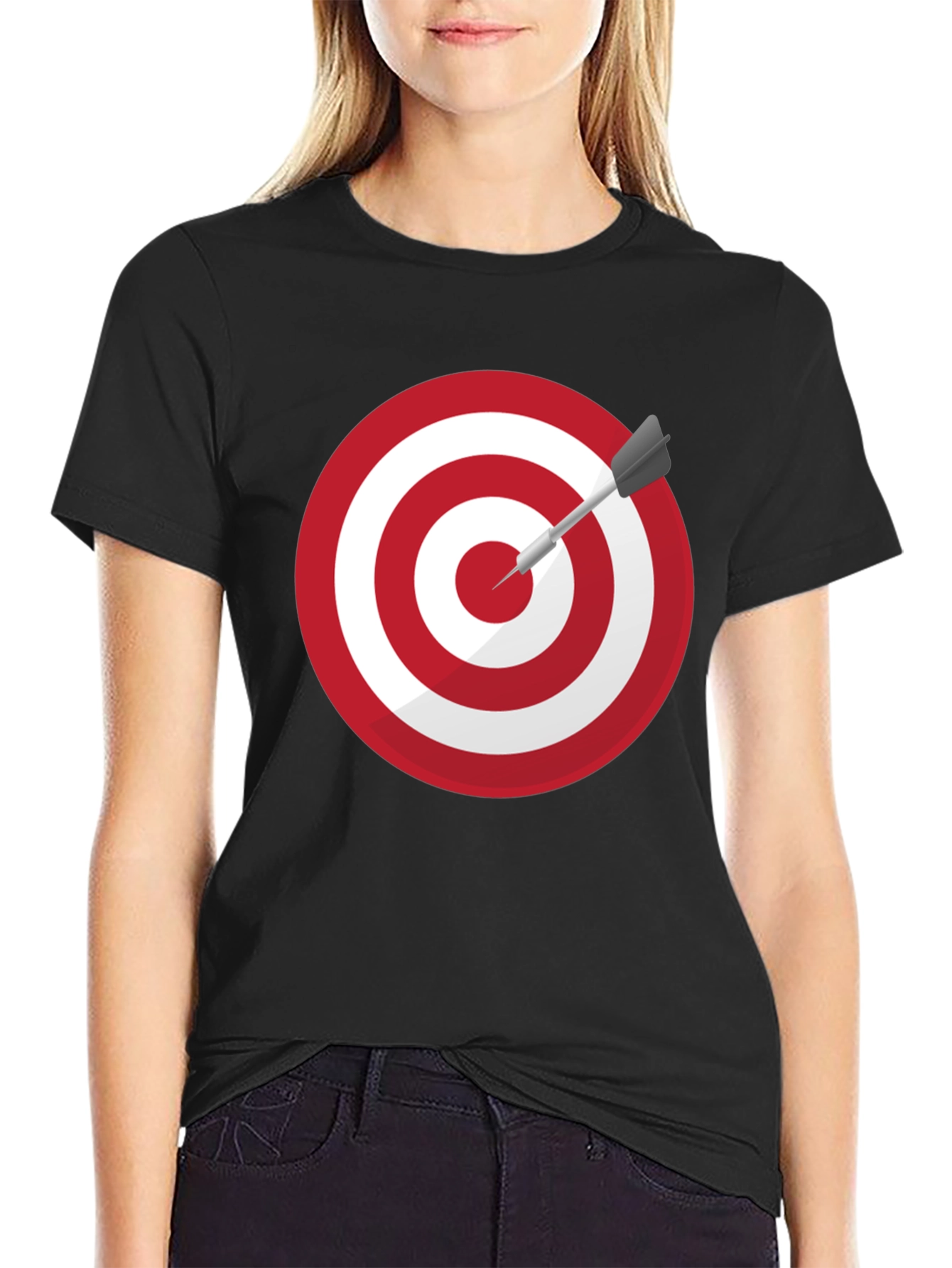 Target Practice Graphic T-Shirt - Bullseye Tee