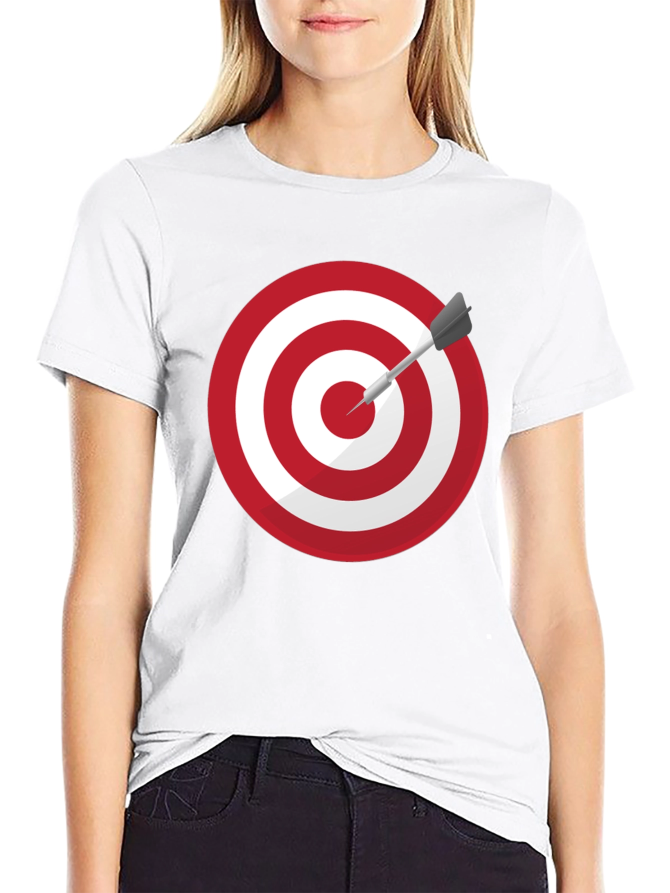 Target Practice Graphic T-Shirt - Bullseye Tee