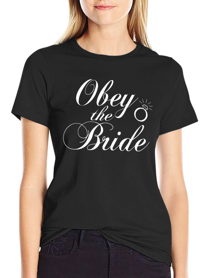 Obey the Bride Black T-Shirt