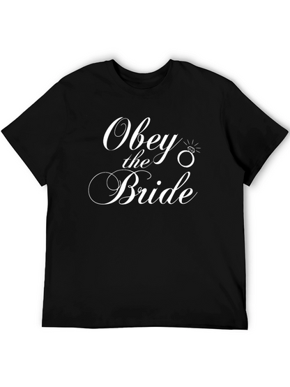 Obey the Bride Black T-Shirt