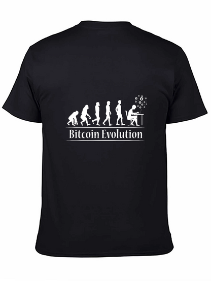 Bitcoin Evolution Graphic T-Shirt - Crypto Humor