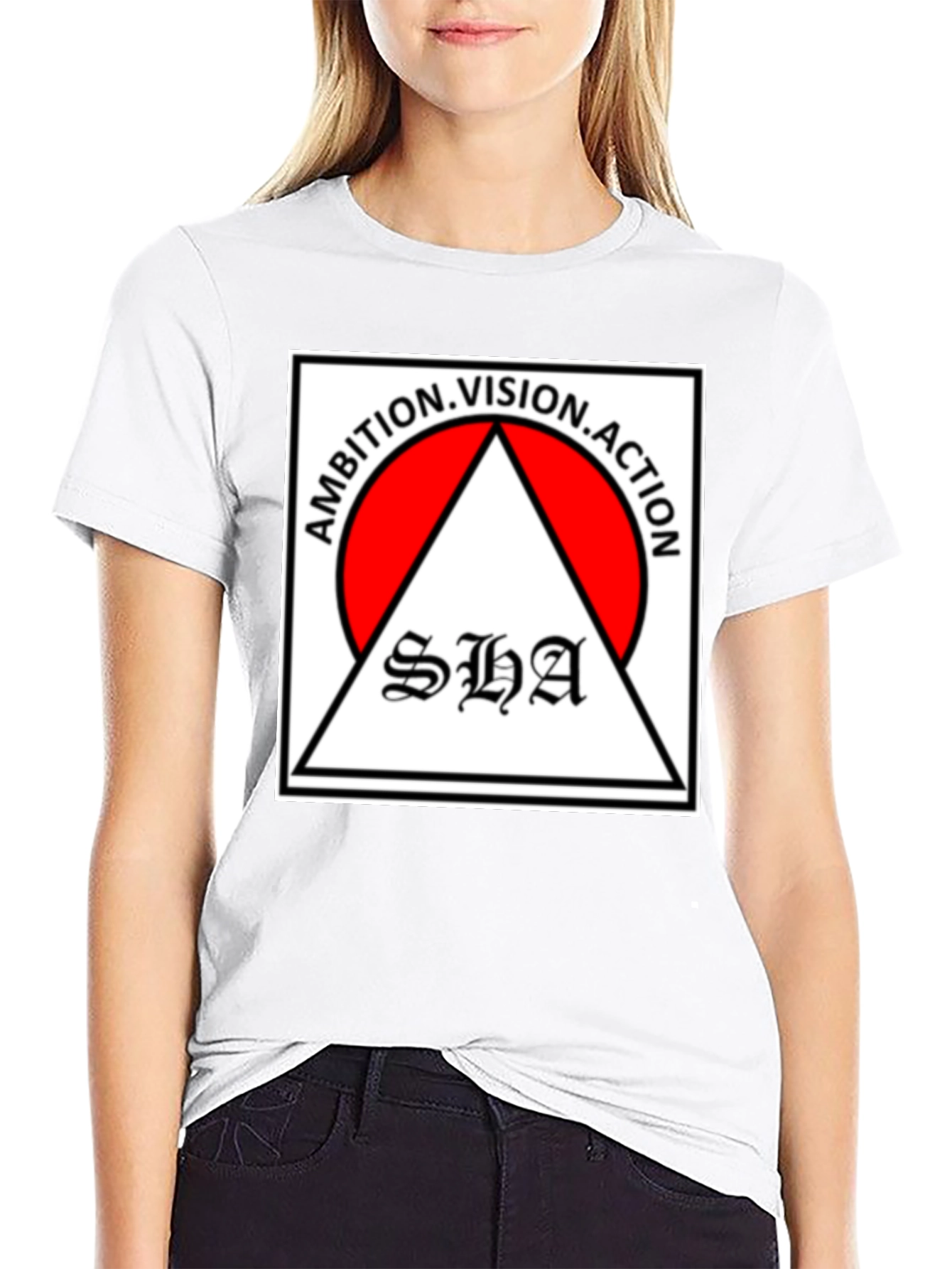 Ambition Vision Action Graphic Tee