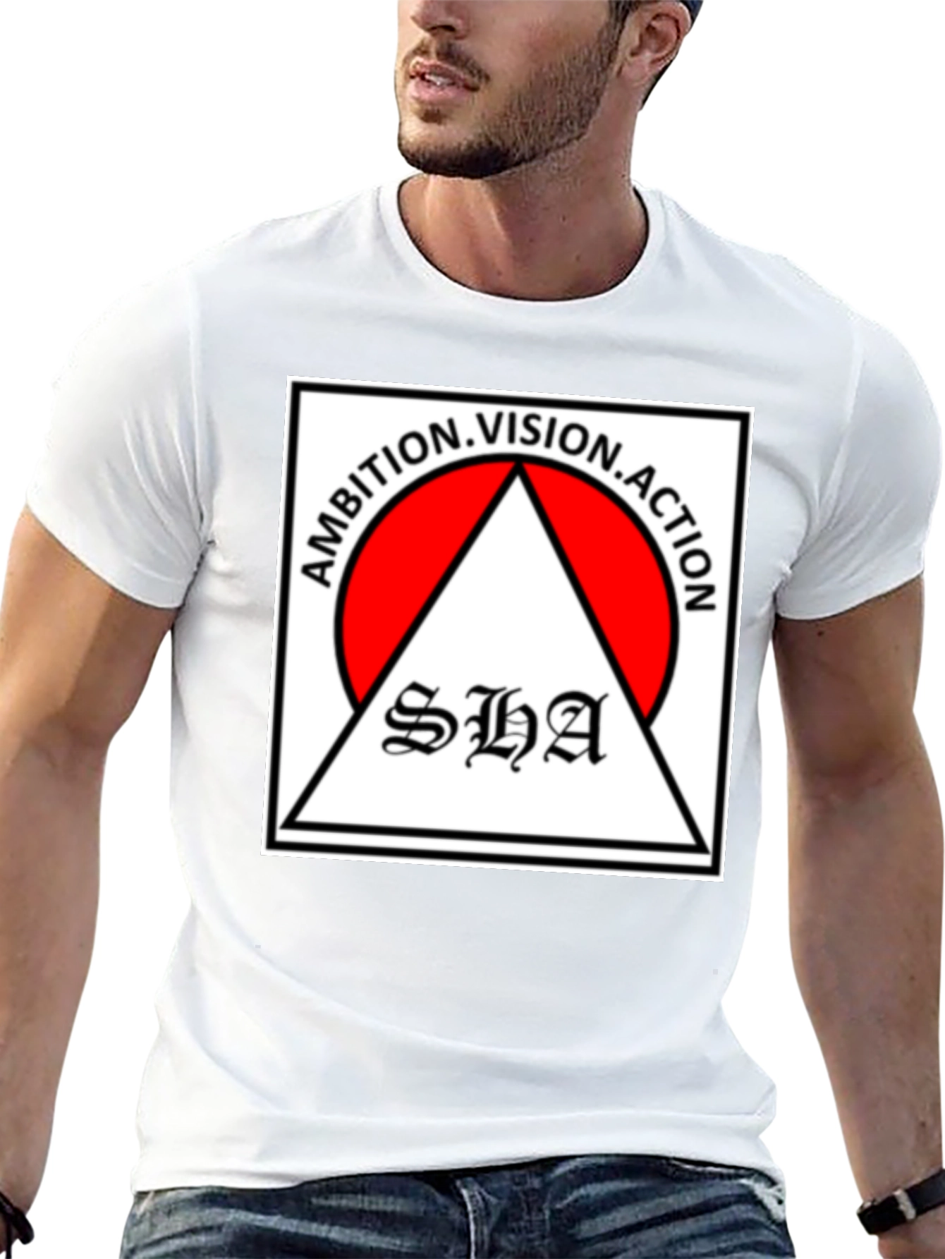 Ambition Vision Action Graphic Tee