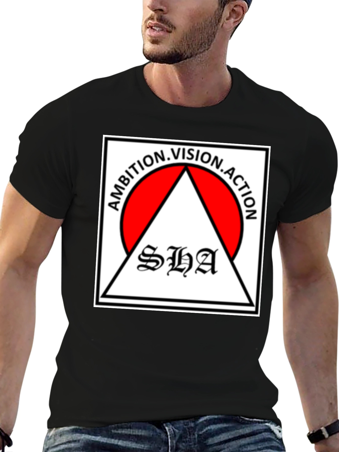 Ambition Vision Action Graphic Tee