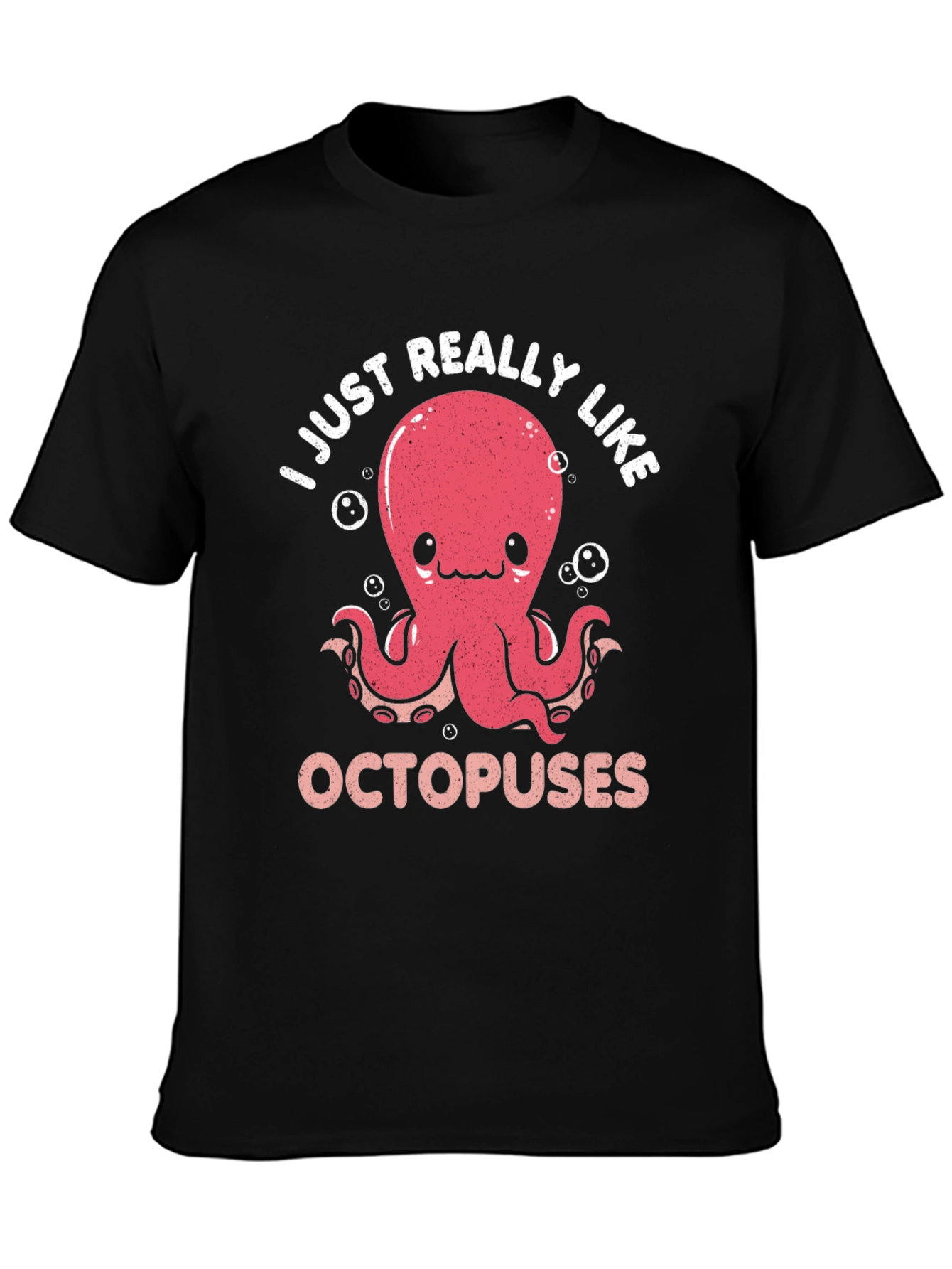 Cute Octopus Graphic T-Shirt