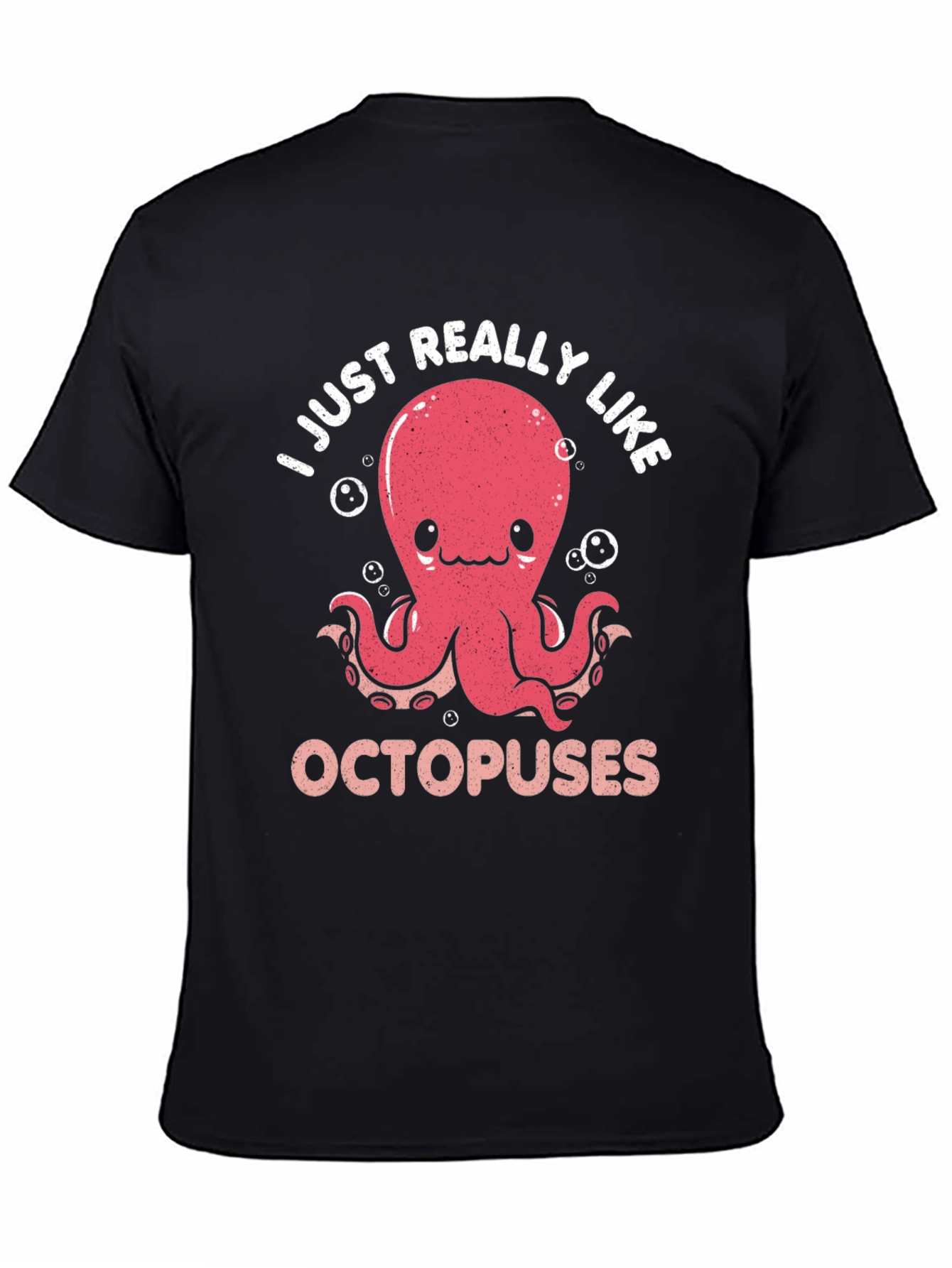 Cute Octopus Graphic T-Shirt