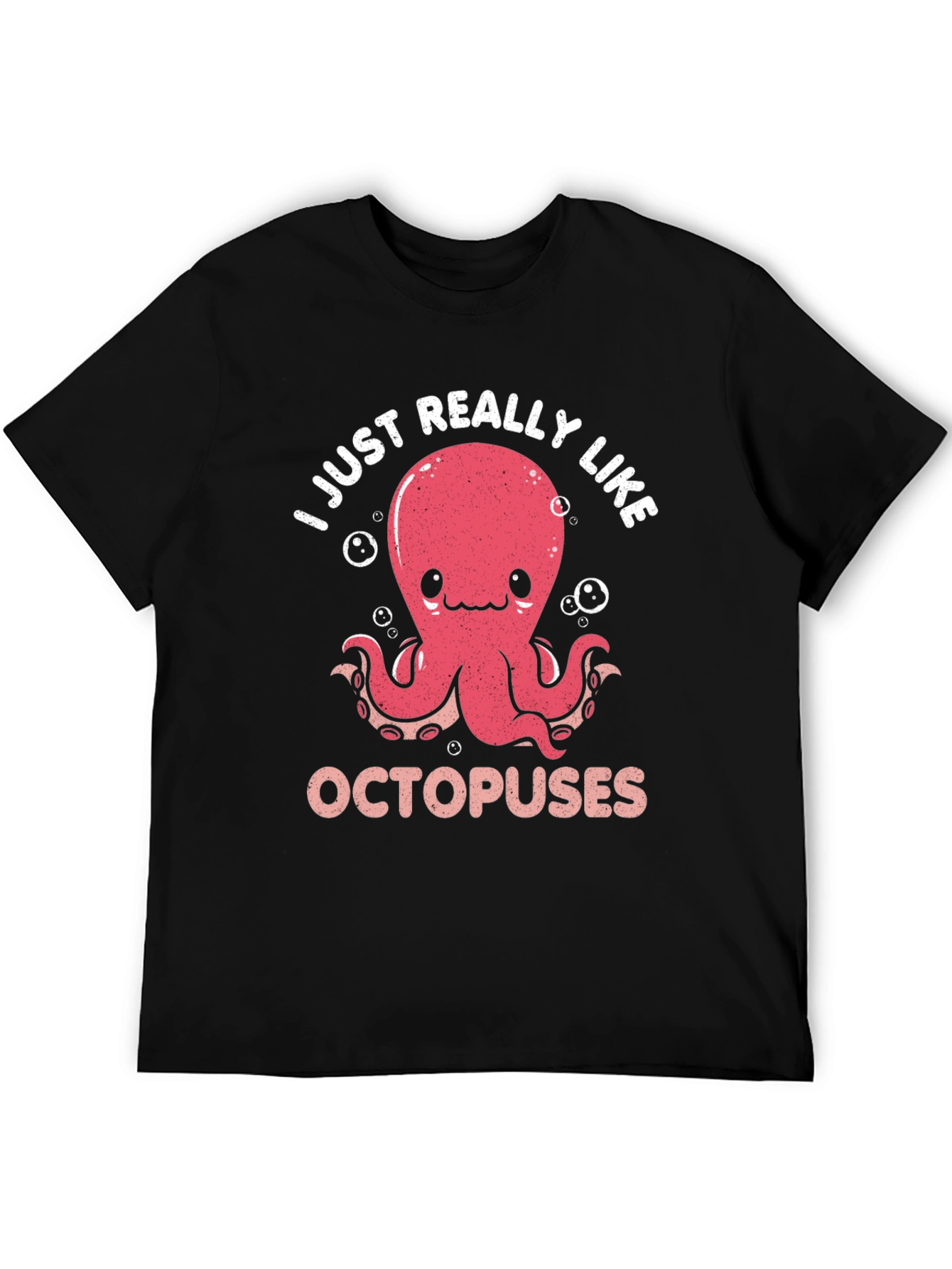 Cute Octopus Graphic T-Shirt