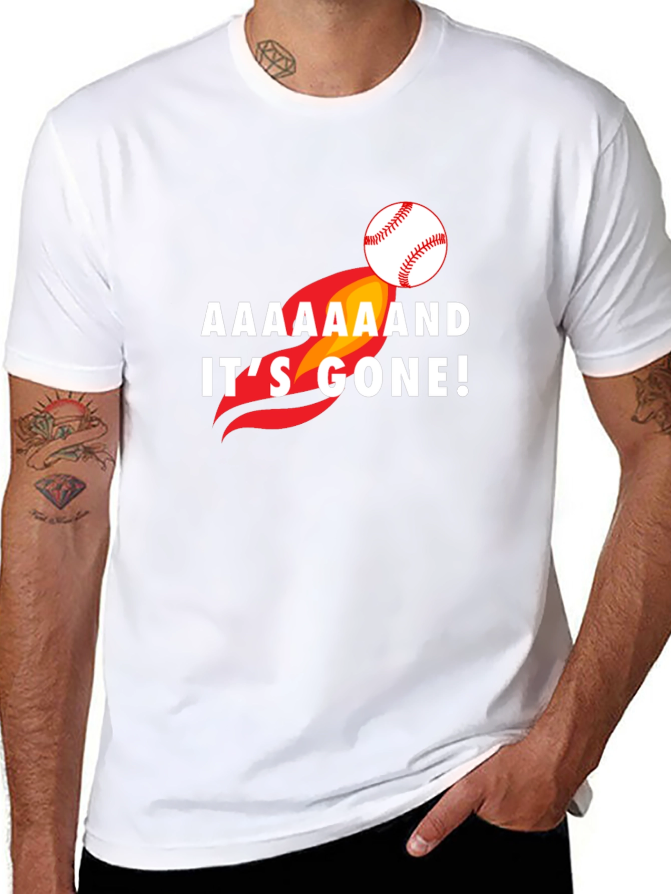AAAAAAnd Its Gone! Baseball Graphic Tee