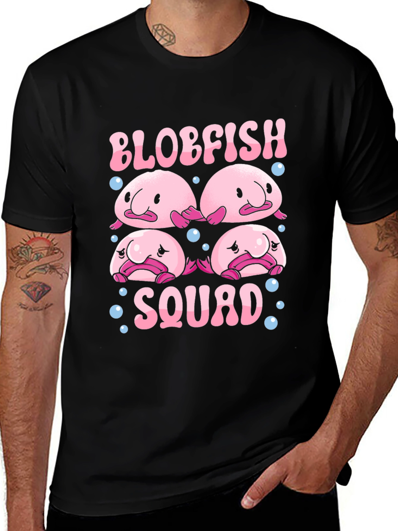 Blobfish Squad Graphic T-Shirt