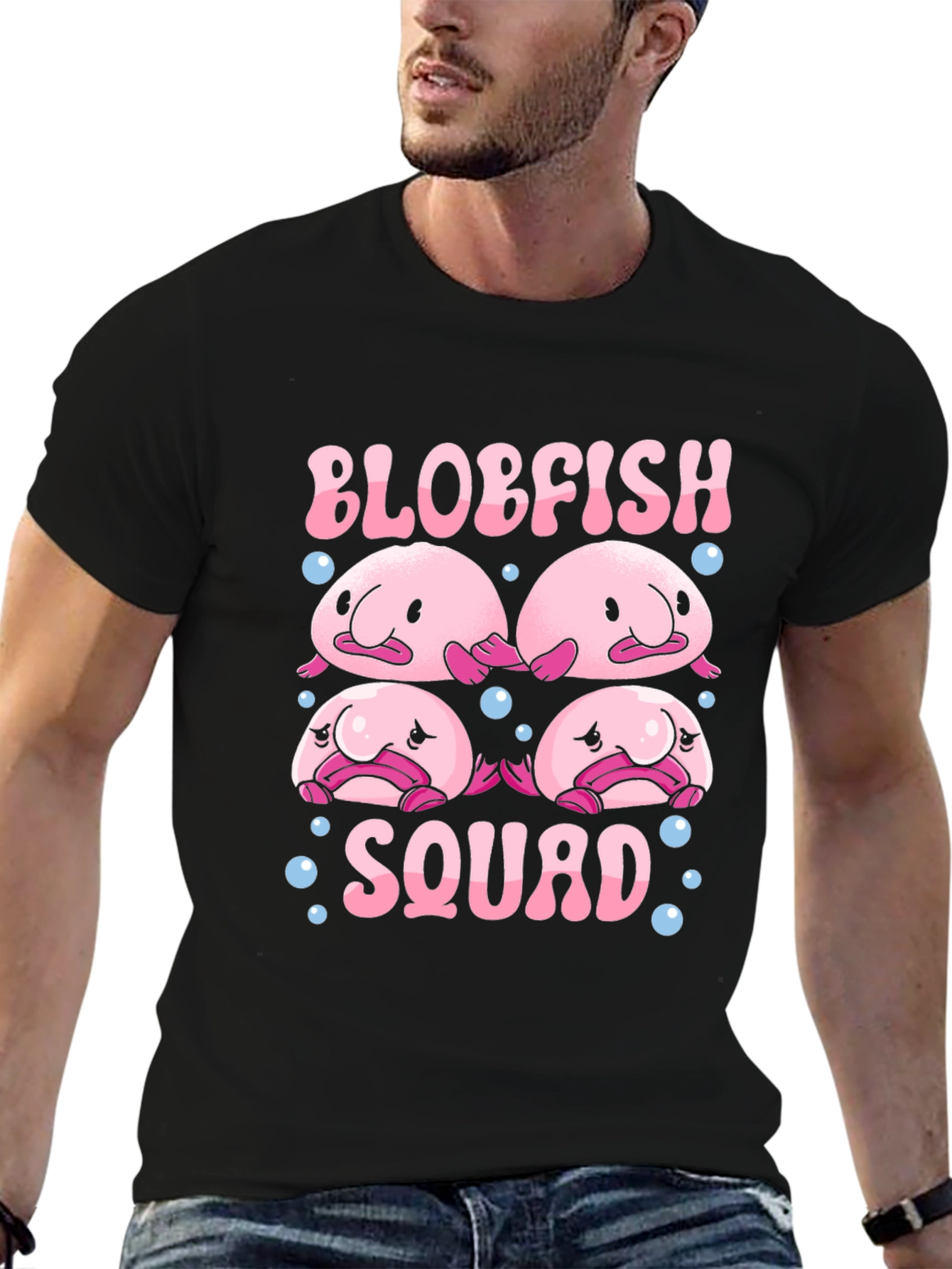Blobfish Squad Graphic T-Shirt