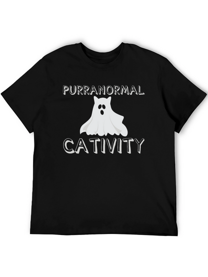 Purranormal Cativity Ghost Cat T-Shirt