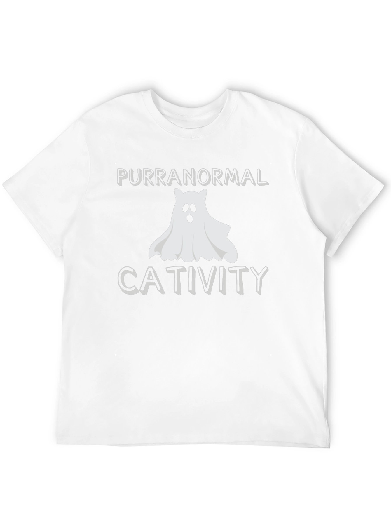 Purranormal Cativity Ghost Cat T-Shirt