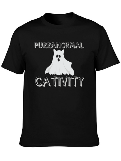 Purranormal Cativity Ghost Cat T-Shirt
