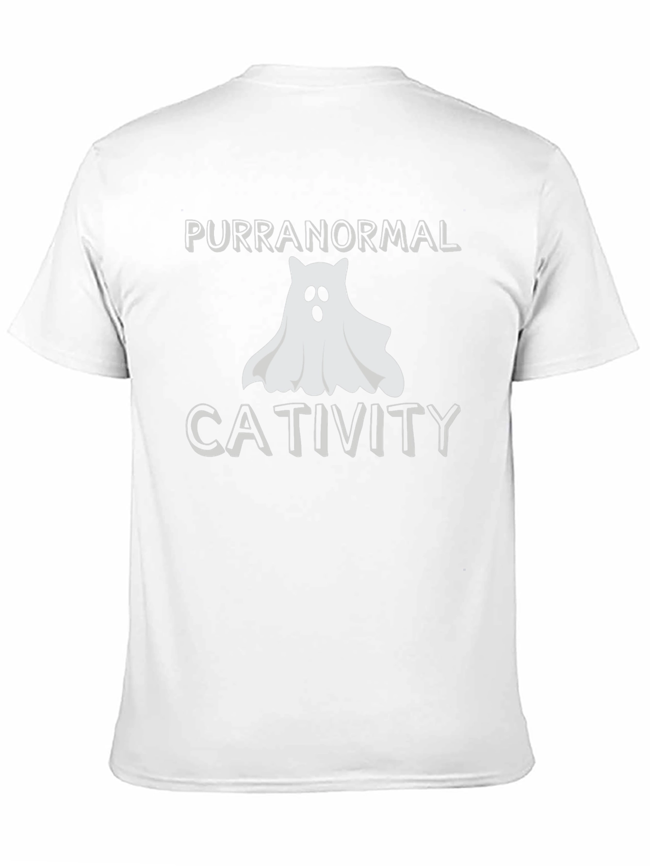 Purranormal Cativity Ghost Cat T-Shirt