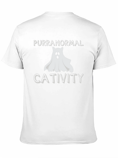 Purranormal Cativity Ghost Cat T-Shirt