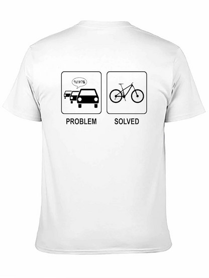 Problem Solved Bike T-Shirt: Traffic Solution
