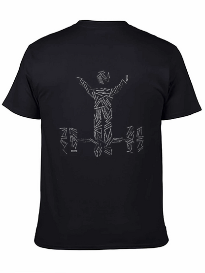 Weightlifting T-Shirt - Black Graphic Tee