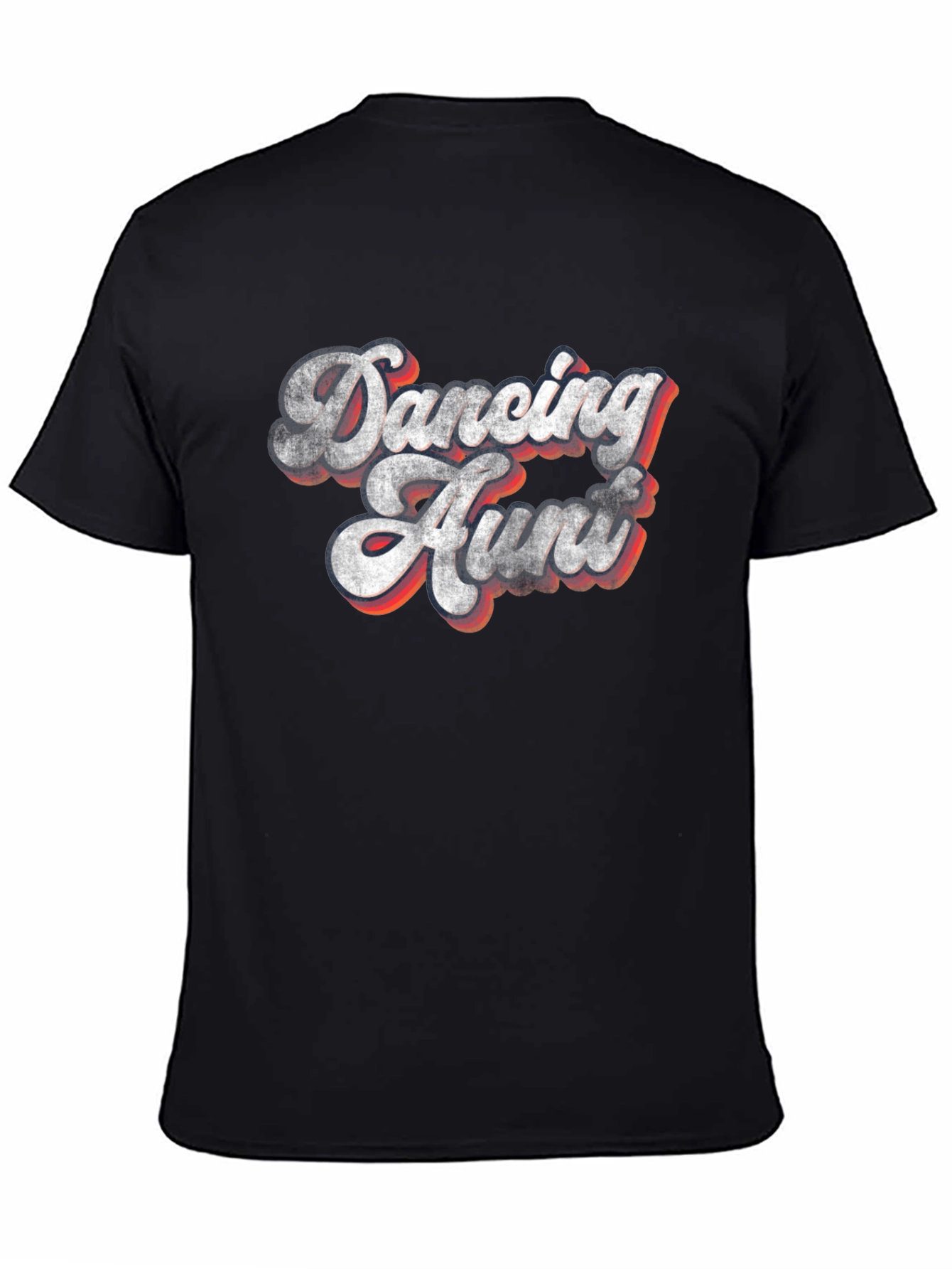 Dancing Hunt Tee - Retro Style Graphic Print T-Shirt