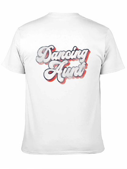 Dancing Hunt Tee - Retro Style Graphic Print T-Shirt
