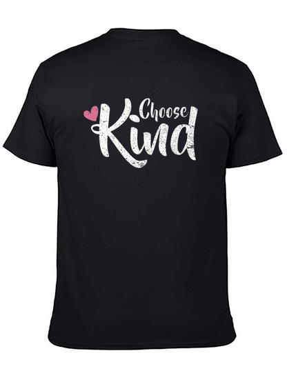 Choose Kind Black Graphic T-Shirt