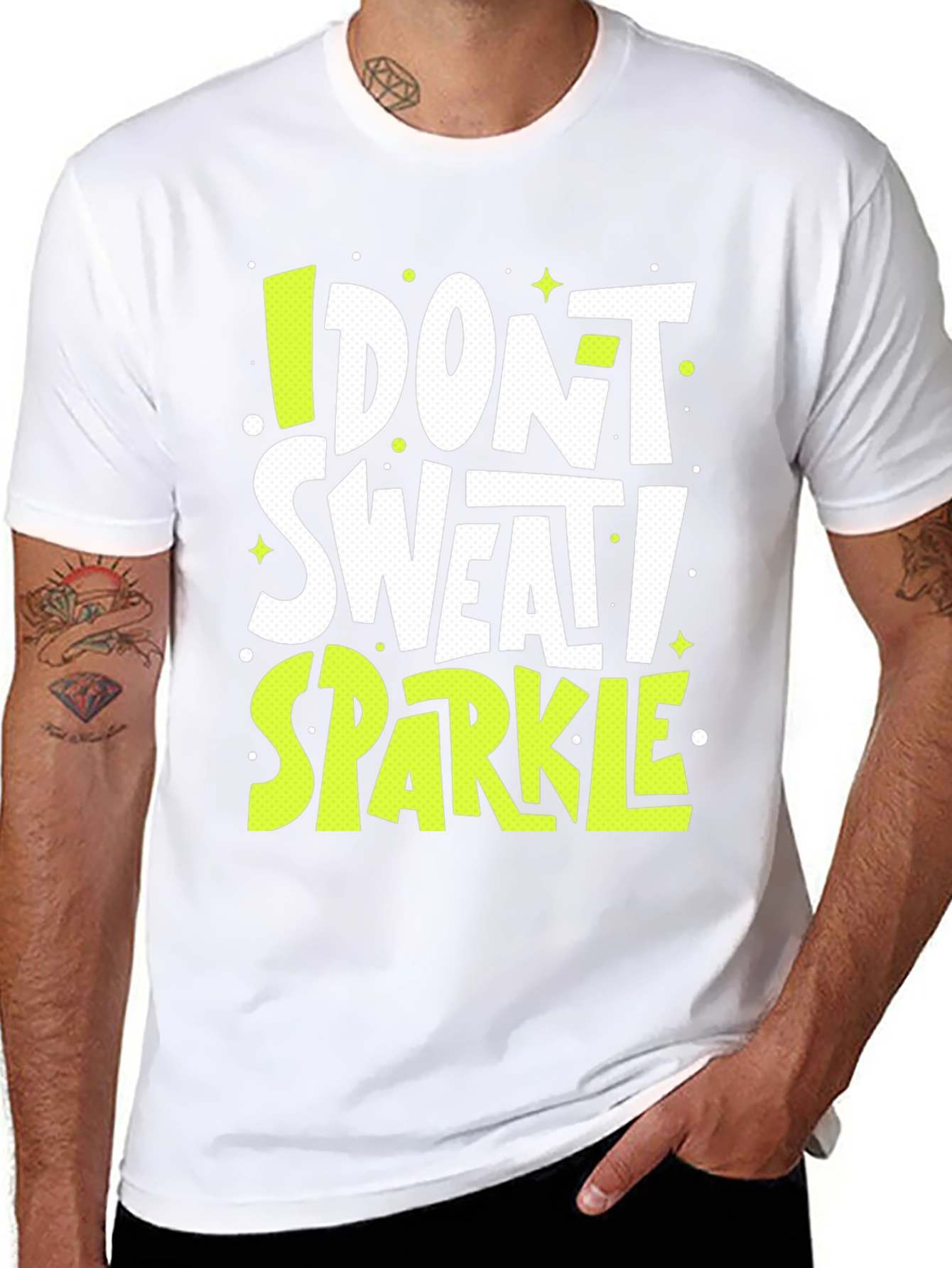 I Dont Sweat I Sparkle Graphic Tee