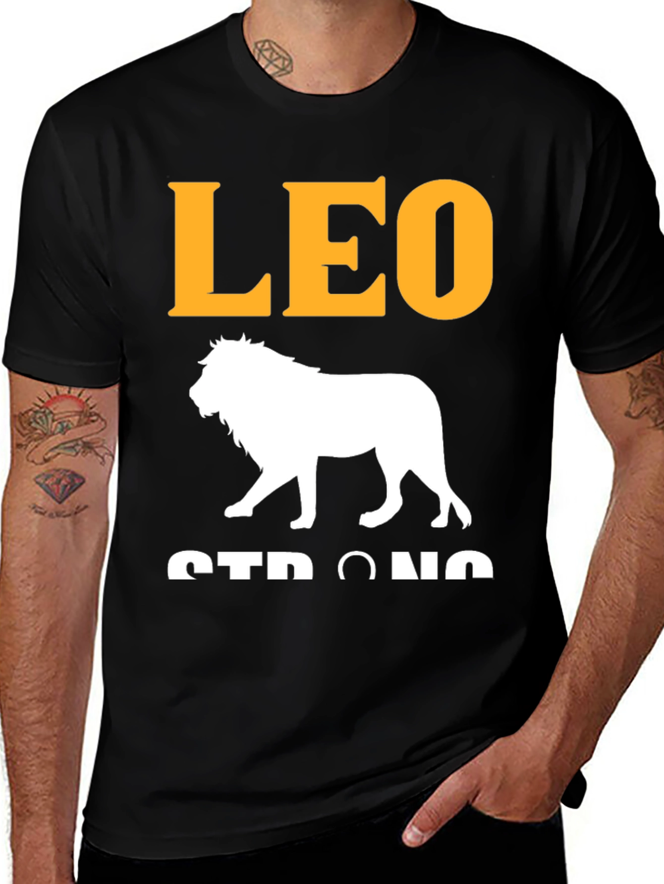 LEO Strong Graphic Tee