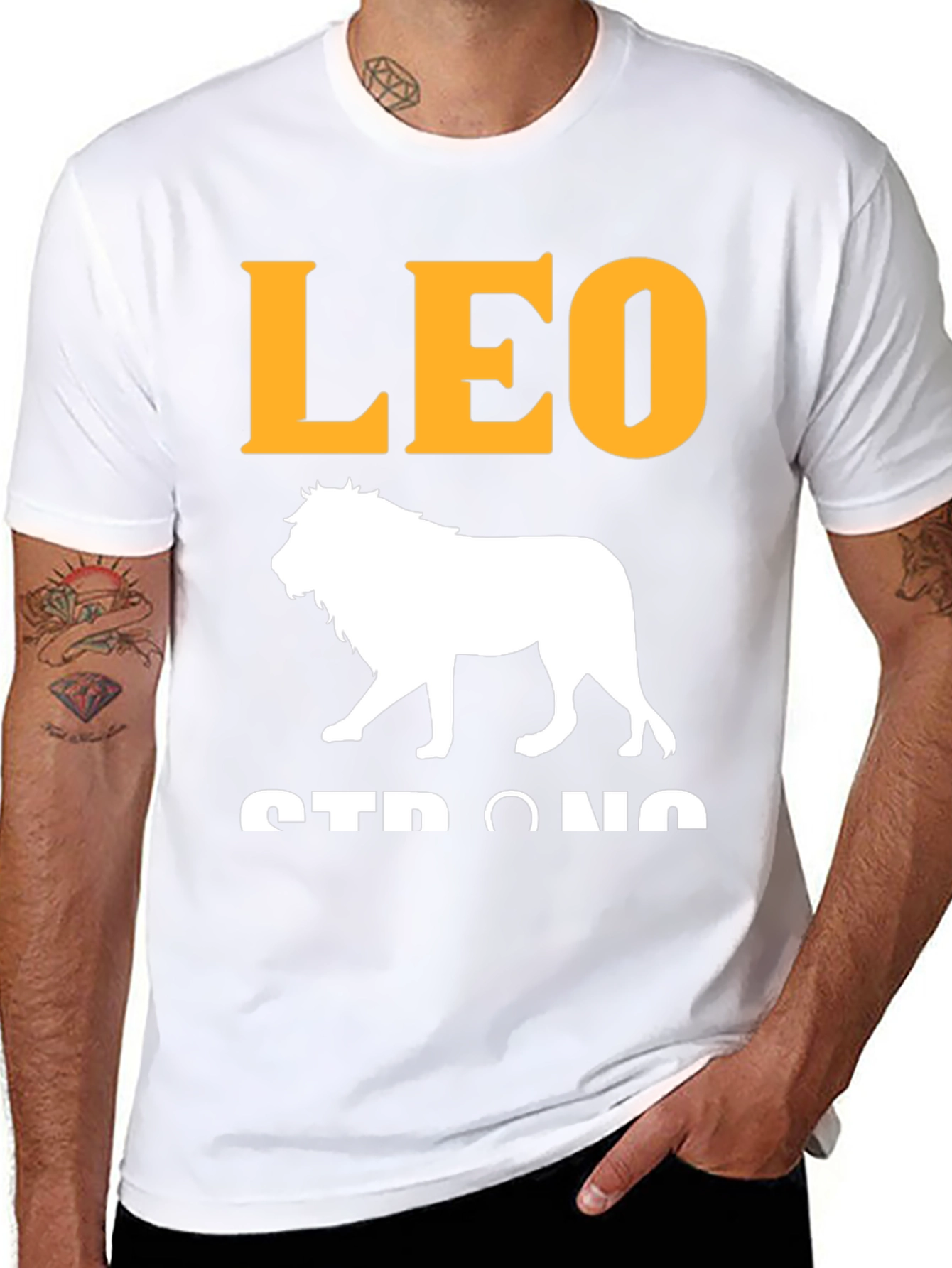 LEO Strong Graphic Tee